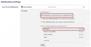 Social media notifications can inform you of any interactions with your posts.