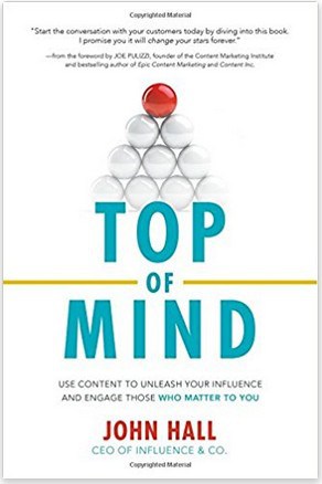 Top of Mind marketing book, useful for any business owner.