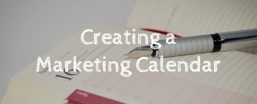 Creating a marketing calendar for your blog