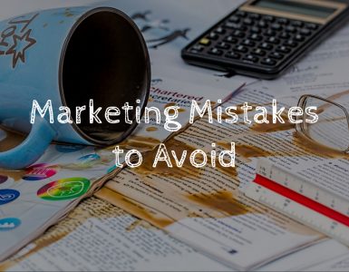 Marketing mistakes that should better be avoided by startups.