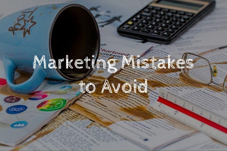 Marketing mistakes that should better be avoided by startups.