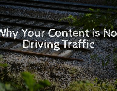 Content marketing strategy is not generating the results you had hoped.